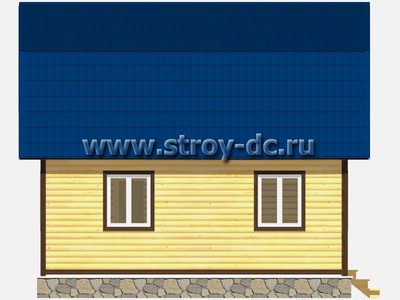 Каркасный дом, проект Д21, с каркасной верандой без утепления, размером 7х9 метров, площадью 85,49 квадратных метров - фото проекта 6
